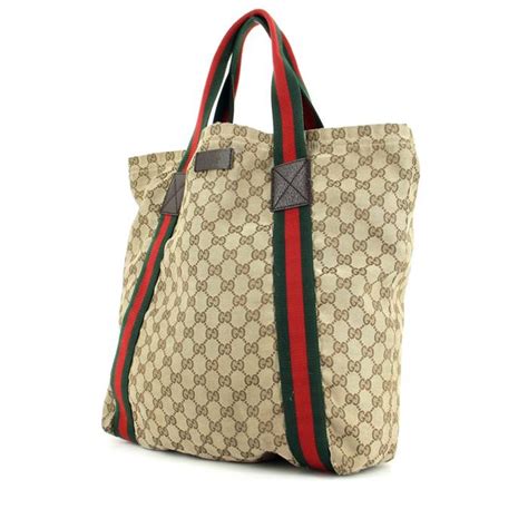 shopper gucci tela